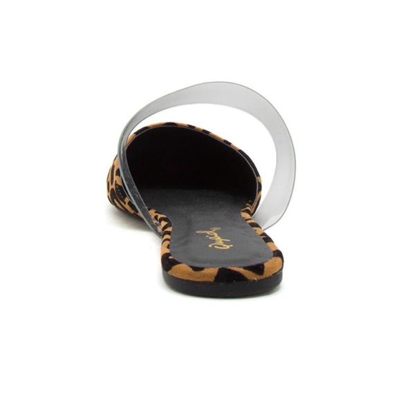 ‼️FINAL CALL‼️Leopard Mule Ballerina Point Flat - Picture 10 of 13